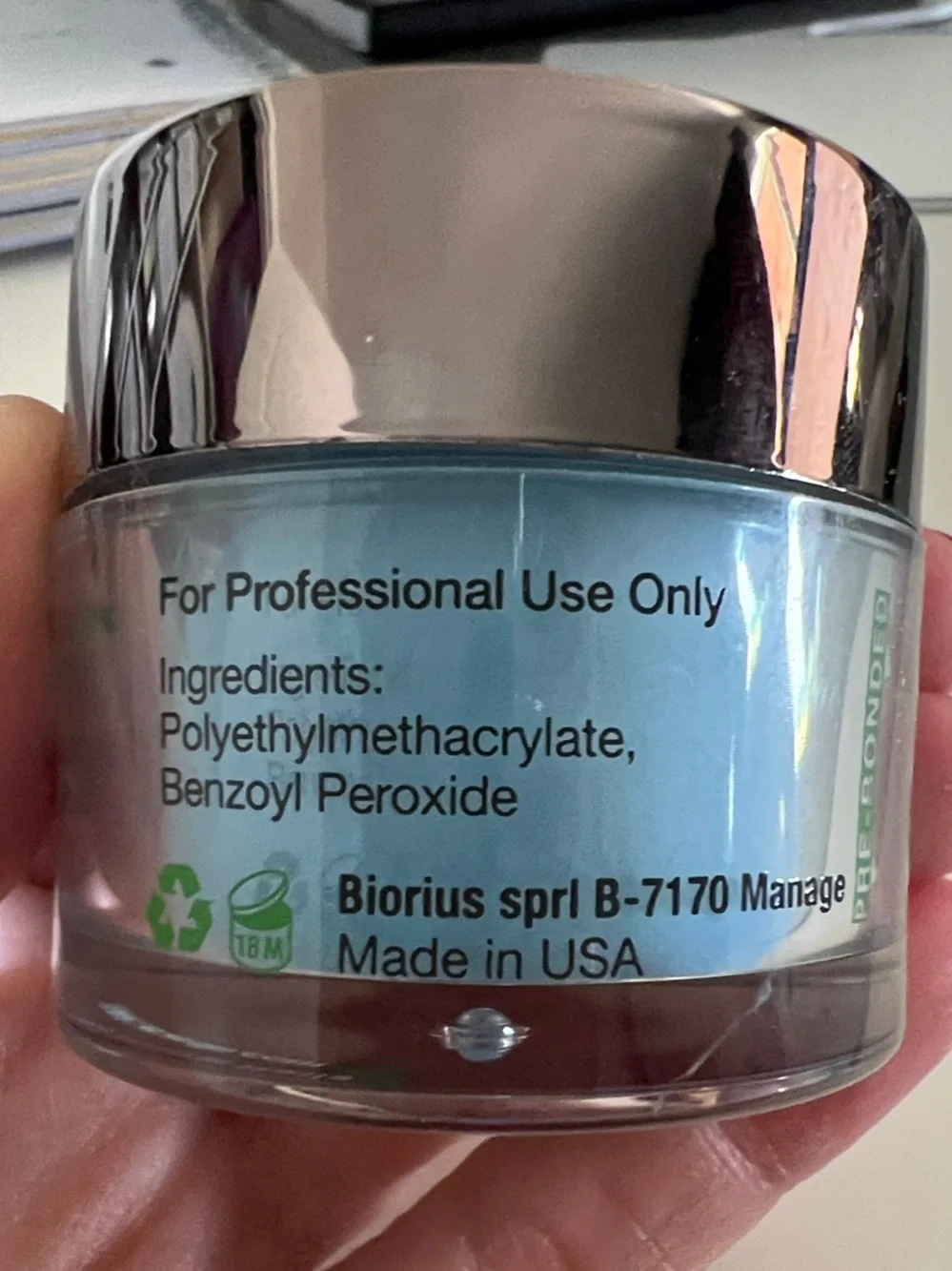 SNS Nutri-Plus Gelous Color Dipping Powder - Blue Curaçao (LG 04) - 1oz